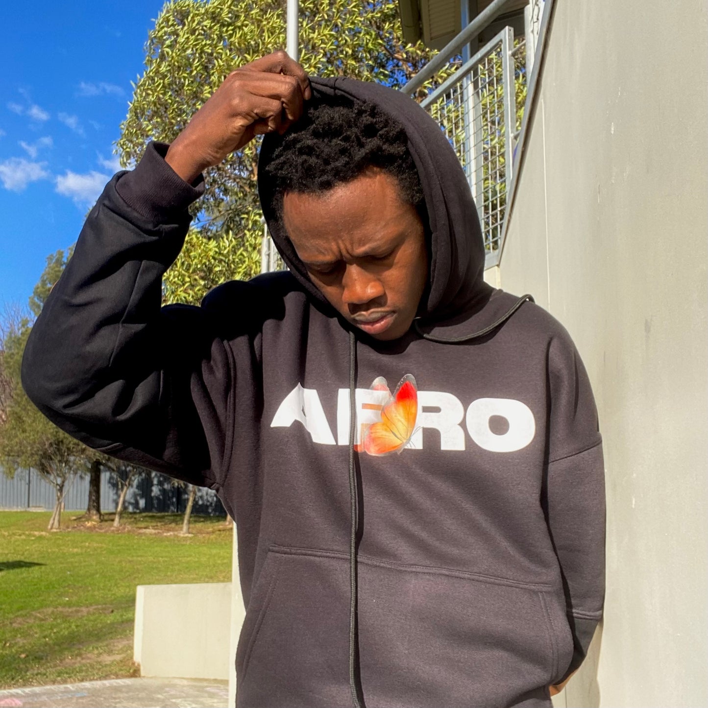 Afro Butterfly Drop