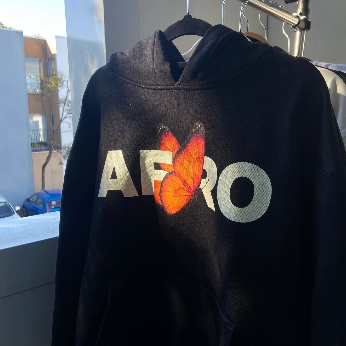 Afro Butterfly Drop
