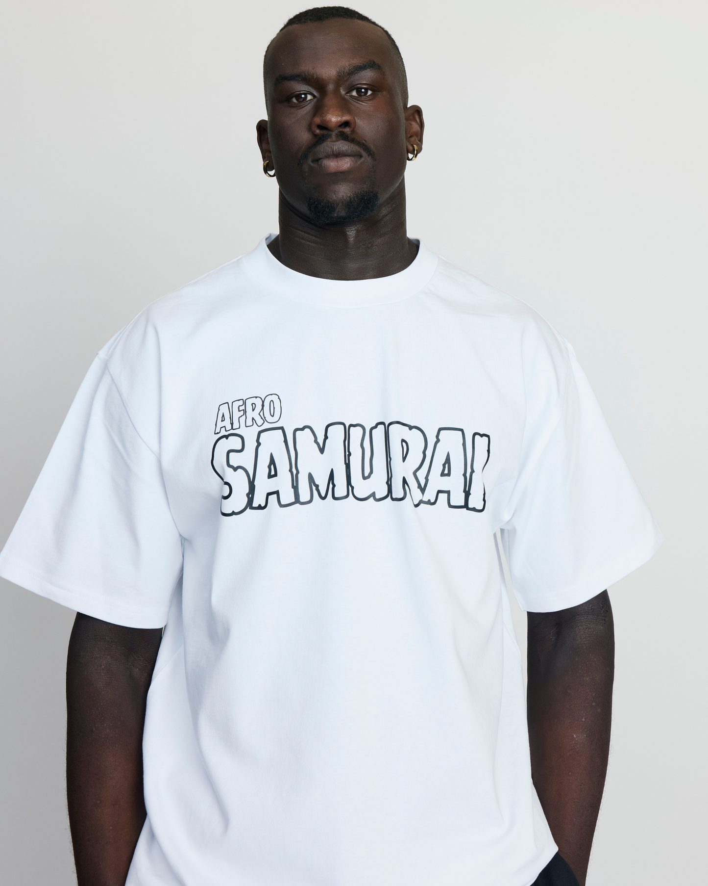 Afro Samurai Heavy White Tee: