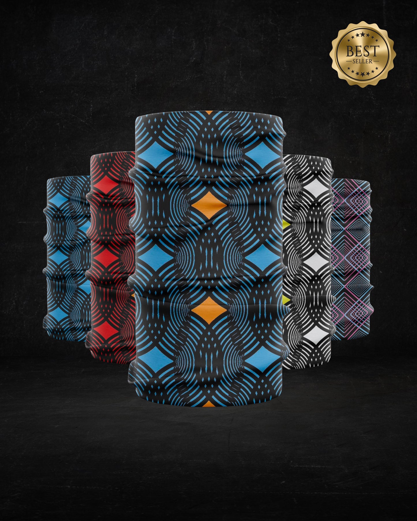Afro Bandanas 5-Pack – For Braids, Locs & Life On the Go
