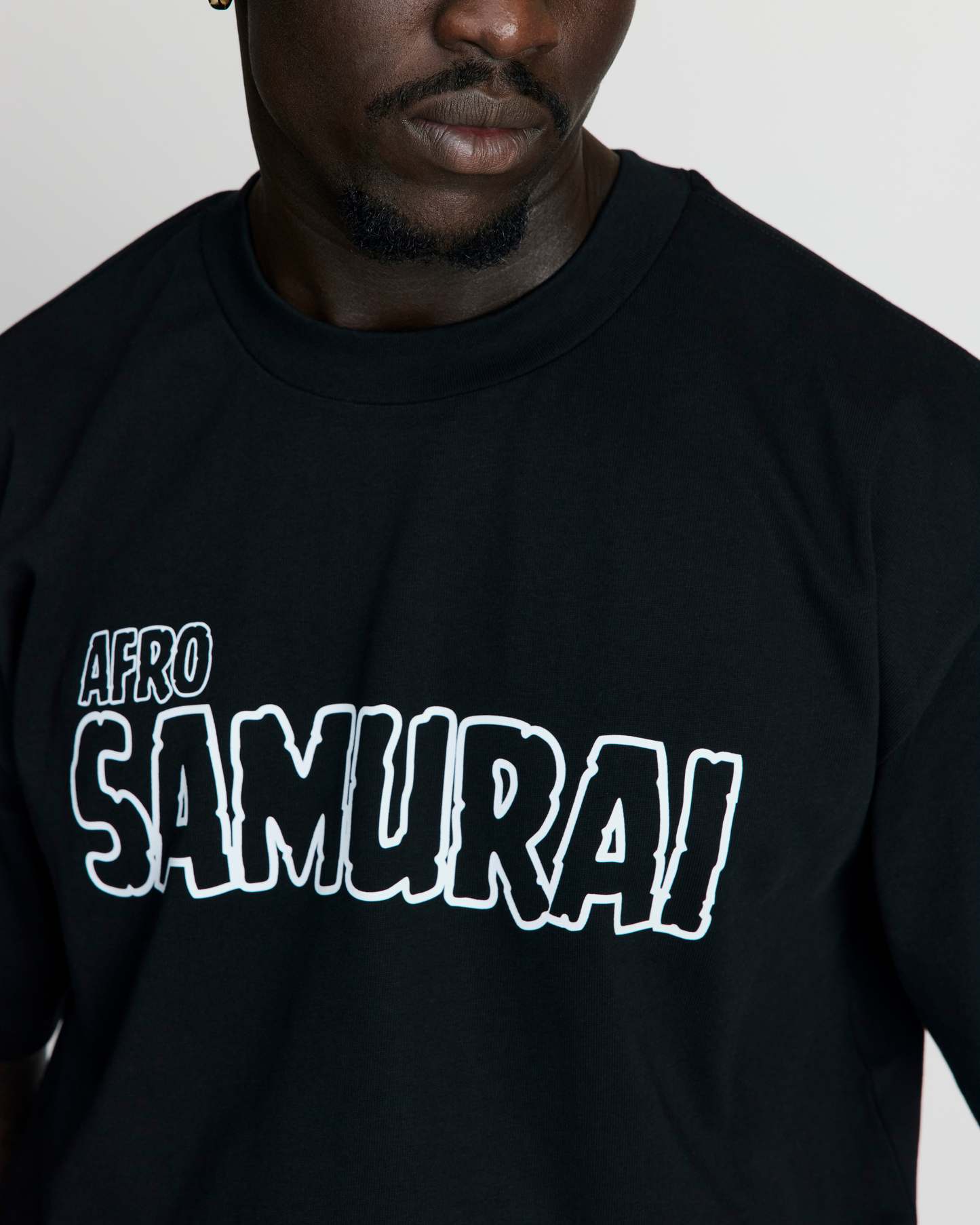 Afro Samurai Heavy Tee "Strength in Silence. Power in Presence."
