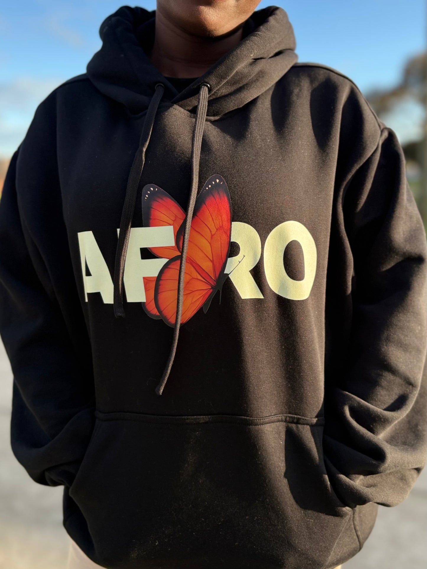 AFRO Butterfly Hoodie