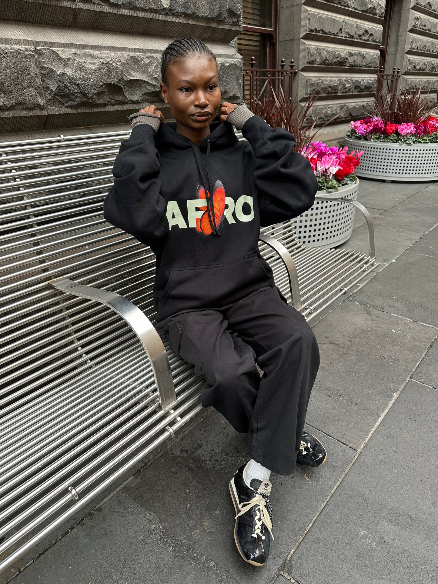 AFRO Butterfly Hoodie