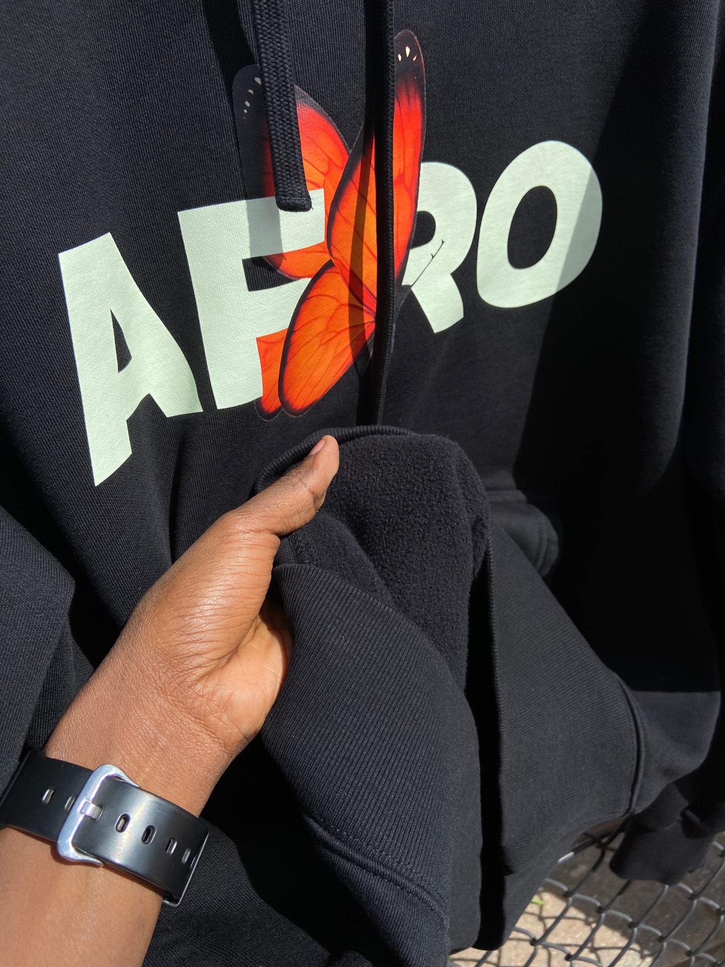 AFRO Butterfly Hoodie